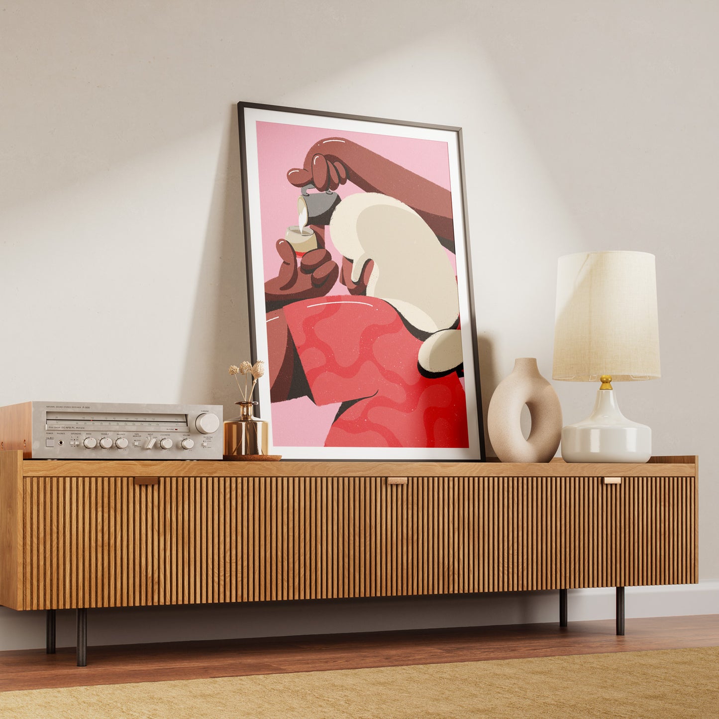 Fine Art Print, Barista