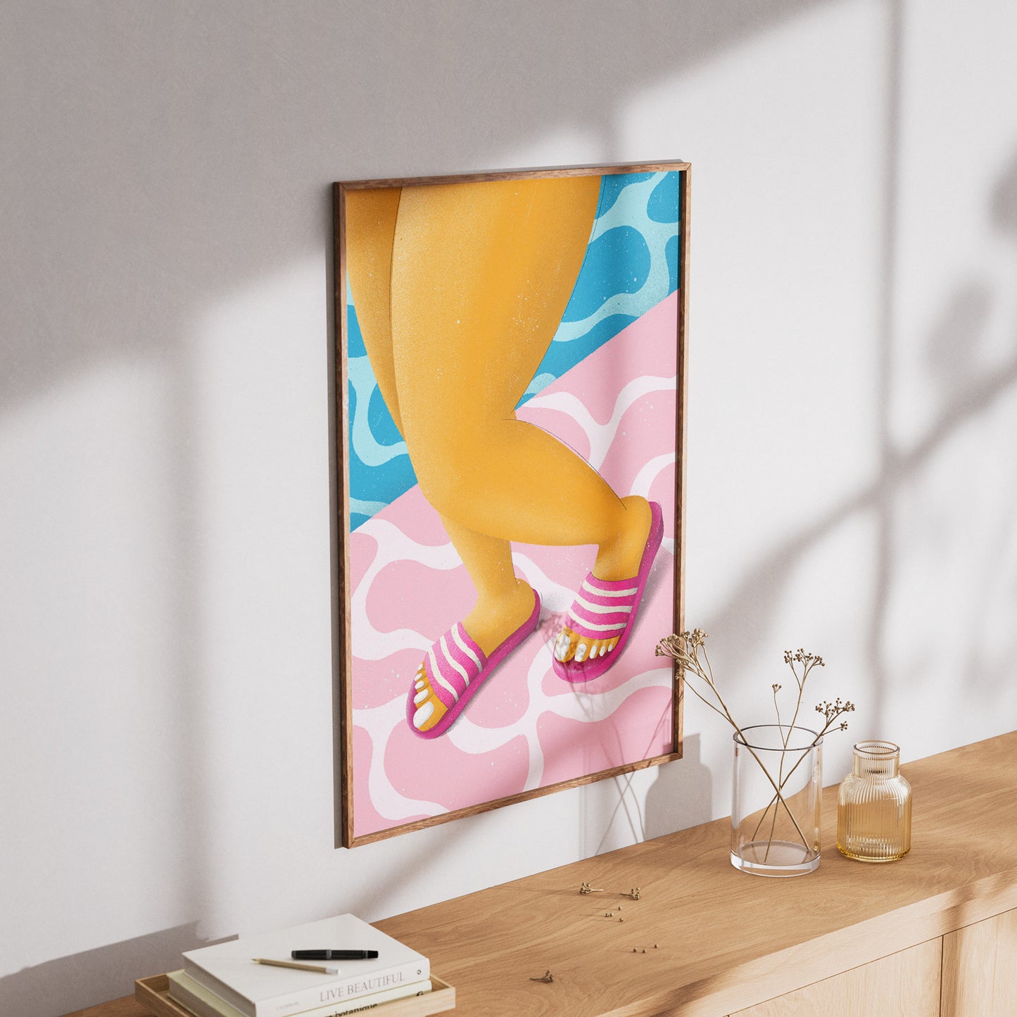 Fine Art Print, Walking