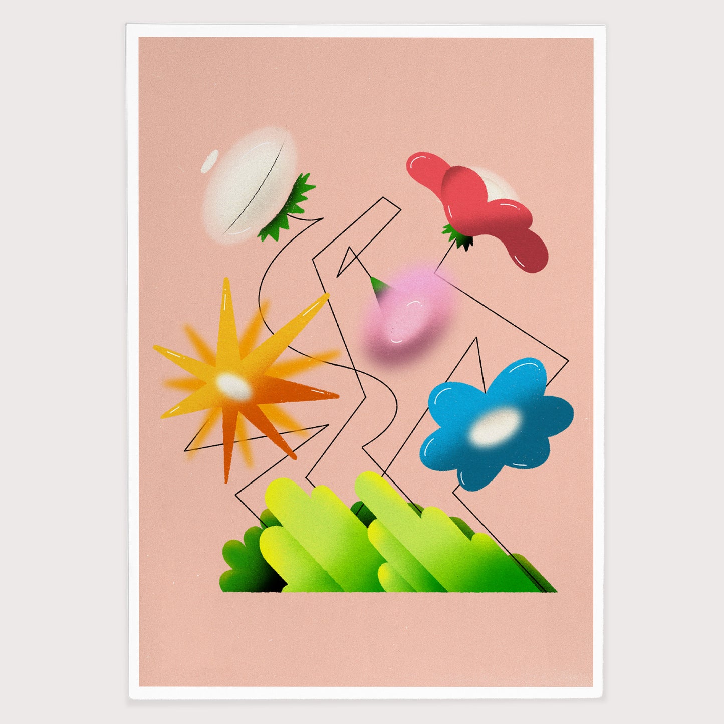 Fine Art Print, Bouquet