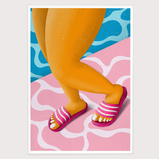 Fine Art Print, Walking