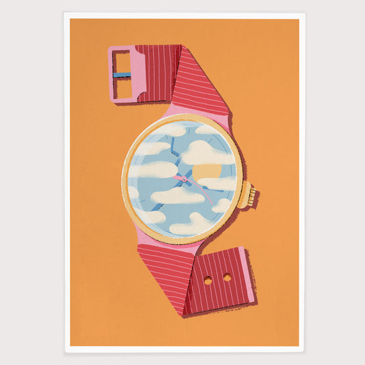 Fine Art Print, What time is it?