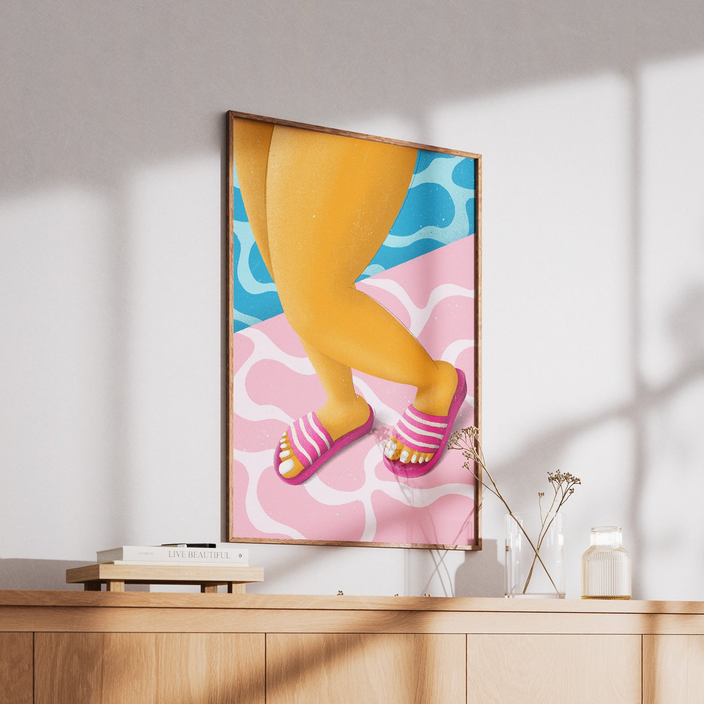 Fine Art Print, Walking